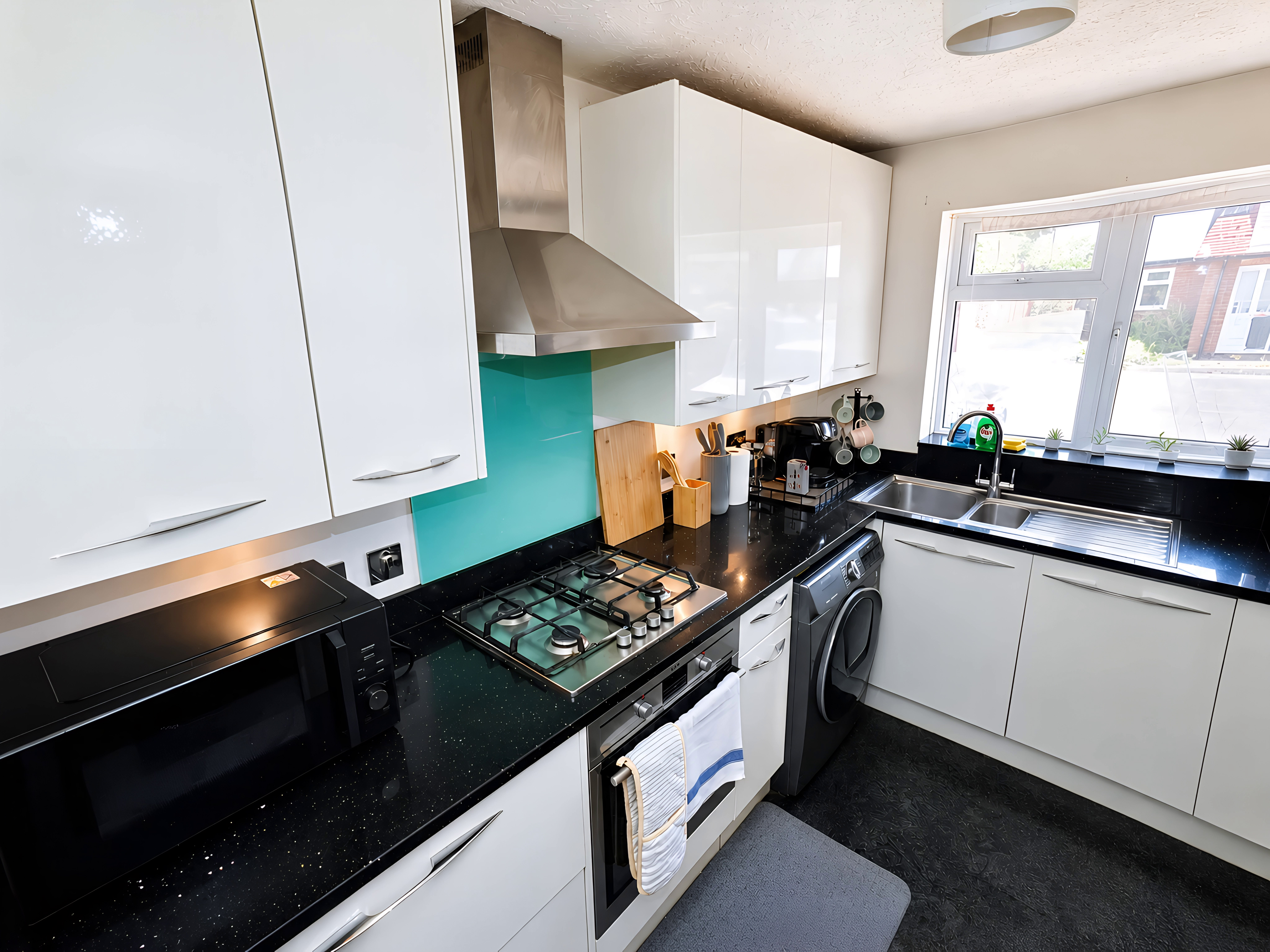 Kitchen at the Feltham 2-Bedroom Home