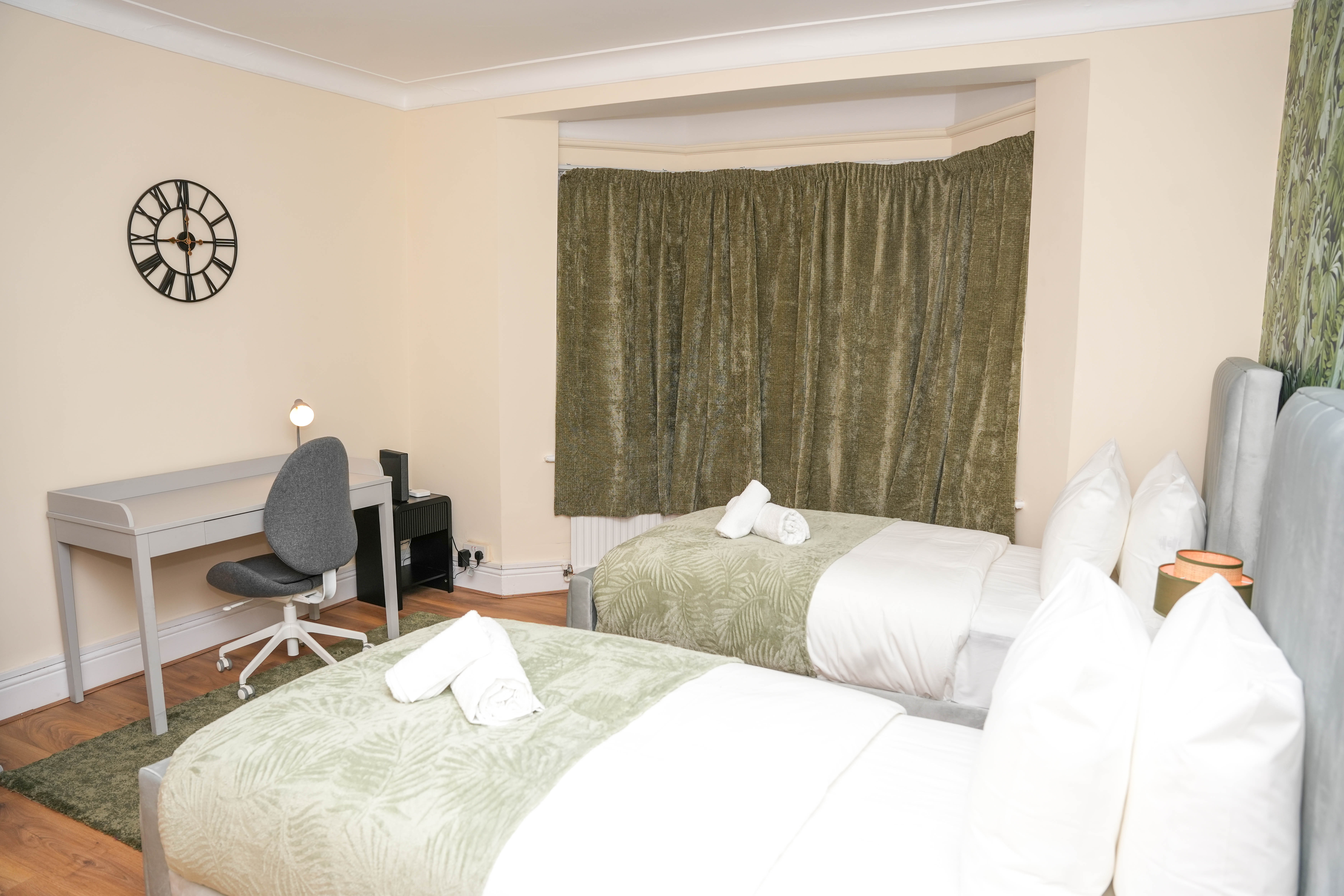 Bedroom 1 at the Hounslow 4-Bedroom Home